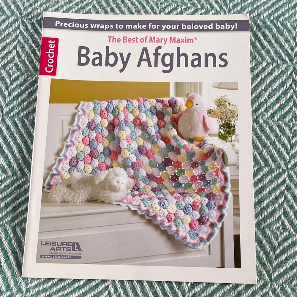 Leisure Arts Crochet Baby Afghans Book